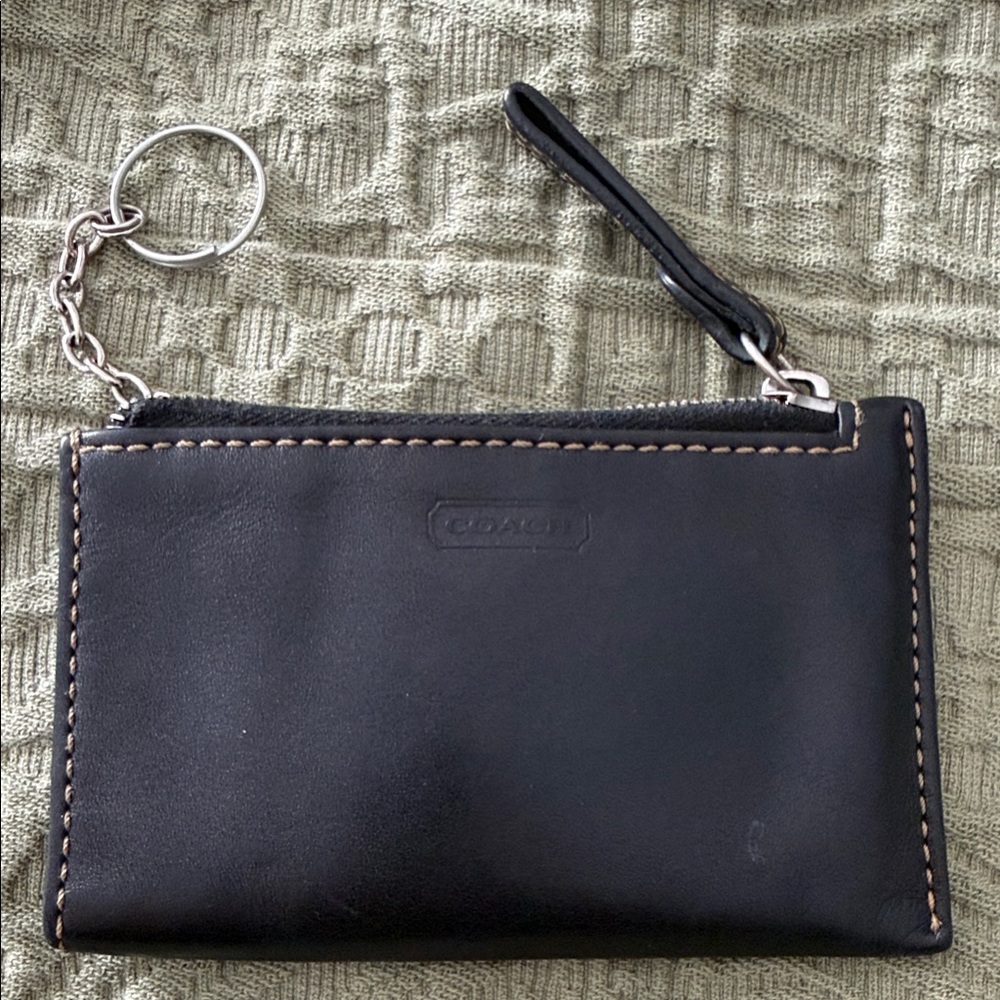 Coach Men's Dark Leather Wallet